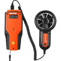Vevor Anemometri 4-in-1, tuulennopeusmittari, 16,8 x 7,5 x 3,6 cm