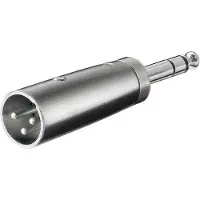 Goobay XLR Adapter 3pin XLR M - Jack M