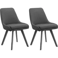 Loft 24 2:n ruokailutuolin setti Rudi2, harmaa