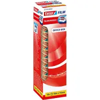 TESA 57370, 10 m, Läpinäkyvä, 15 mm, 10 kpl (57370-00002-11)