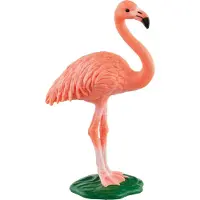 Schleich Wild Life Bird -el inlelut pojille ja tyt ille 3-vuotiaasta yl sp in, vaaleanpunainen flamingohahmo