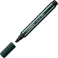 Stabilo Pen 68 MAX - Fibre-tip Pen with Thick Chisel Tip - Earth Green