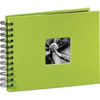Hama Fine Art Spiral Album 24 x 17 cm 50 Musta Pages kiwi