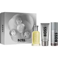 HUGO BOSS Giftset Bottled Edt 100ml + Shower Gel 100ml + Deospray 150ml