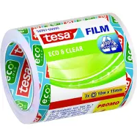 TESA 56997, 10 m, Läpinäkyvä, 15 mm, 3 kpl (56997-00000-01)