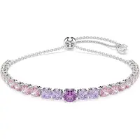 Swarovski Rannekoru lila / syreeni / roosa / hopea