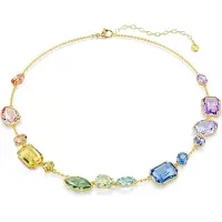 Swarovski Ketju keltainen / kulta / vaaleanvioletti / roosa