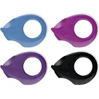 TESA tesafilm Mini Abroller 4 Farben + tesafilm 10/19 kris.-klar (58230-00000-02)