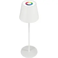 RealPower LED TableLight 360 RGB, Valkoinen, Universaali, IP44, 3 W, LED, 3000 K (458432)