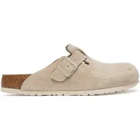 Birkenstock Boston Suede Leather Sandaalit oyster Koko 41