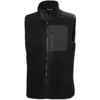 Helly Hansen Panorama Pile Block, fleeceliivi, miehet, musta