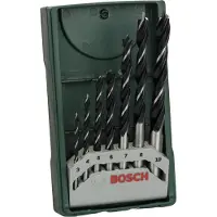 Bosch Mini X-Line Drills for drewna - set 7 pieces