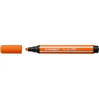 Stabilo Pen 68 MAX - Fibre-tip Pen with Thick Chisel Tip - Pale Vermilion