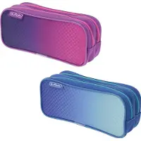Herlitz 50046454, Pehmeä lyijykynäkotelo, Polyesteri, Valikoidut värit, Yksivärinen, Sisätila, Poika/tyttö (300001571)