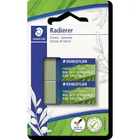Staedtler 526 83BK2, Vihreä, 43 mm, 13 mm, 19 mm, 2 kpl, Lateksi, Ftalaatti