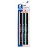 Staedtler 118, HB, Monivärinen, Kolmion muotoinen, 6 kpl (118 BK6 PA)