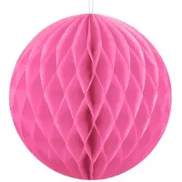 Party Deco Koristepallo, vaaleanpunainen, 10 cm, 1 kpl