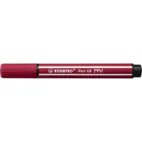 Stabilo Pen 68 MAX - Fibre-tip Pen with Thick Chisel Tip - Heather Purple