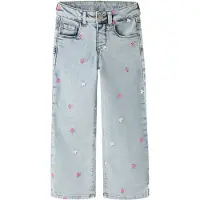 Name it Nmfrose Wide Emb Jeans 2633-Fr Noos - Blue - 128