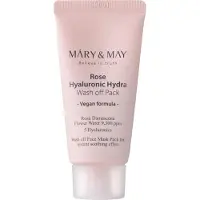 MARY & MAY Rose Hyaluronic Hydra Wash off Pack - 30 g