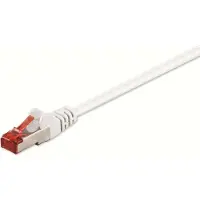 Goobay – GB CAT6 VERKKOKAAPELI, S/FTP, VALKOINEN, 5M, LSZH (93509)