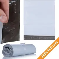Hobby Hall Kuriirikuori Rosfix 380x480 – Vedenkestävä, Vahva LDPE-materiaali, 100 kpl setti