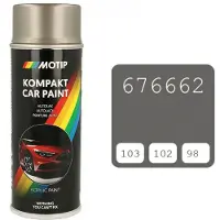 Motip Kompakt 51080 Metallic Spraymaali harmaa 400 ml