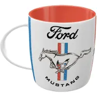 Nostalgic Art Ford Mustang - Horse & Stripes Logo muki