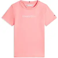 Tommy Hilfiger Paita roosa / valkoinen