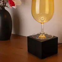 Segula Pöytävalaisin Cozy, Musta, Olohuone/ruokailutila, Puu