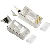 Cablexpert network connector - Läpinäkyvä