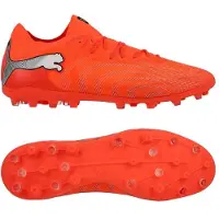 Puma Future 9 Fusion Low Cut Mg Unleashed - Hehkuva Punainen/valkoinen/musta/hopea - Multi Ground (Mg), koko 46