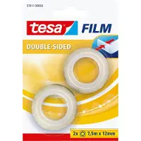 TESA 57911, 7,5 m, Läpinäkyvä, Polypropeeni (PP), 2 kpl (57911-00000-02)