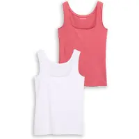Tom Tailor 1044789 Top Double Pack Packaging Hihaton T-paita