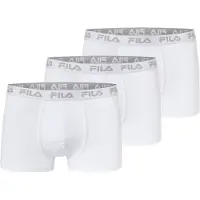 FILA Bokserishortsit harmaa / valkoinen