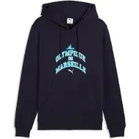 Puma Olympique De Marseille Ftblculture Hoodie Men, koko Small