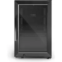 Caso 709 BBQ Cooler Deluxe juomakaappi ulos 63 litraa, musta