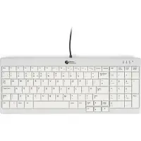 BakkerElkhuizen – BakkerElkhuizen UltraBoard 960 V2, Täysikokoinen (100 %), Langallinen, USB, Näppäimen saksikytkin, QWERTY, Harmaa (BNEU960V2US)