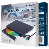 Gembird USB 031 ulkoinen DVD-asema (valkoinen)