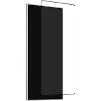 Puro Frame karkaistu lasi mustalla kehyksellä Samsung Galaxy S25 Ultralle
