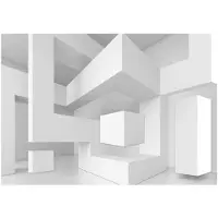 Artgeist White Geometry fototapetti