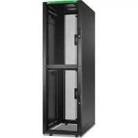 APC NETSHELTER SX, SERVER RACK ENCLOSURE, COLOCATION, 2 X 20U, 600W X 1070D MM, WITH SIDES, BLACK (AR3200B2)