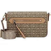 DKNY Olkalaukku 'Bryant Ave' ruskea / vaaleanruskea / kulta