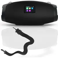 Xoro XOR400908, Kannettava, DAB, DAB+, FM, 174.926 - 239.2 MHz, 20 W, 6,1 cm (2.4"), Musta