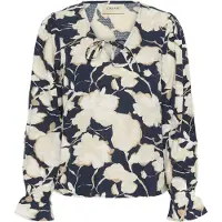 Cream Crclaire Blouse - Navy - 42