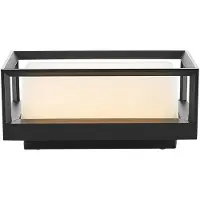 Arcchio Led ulkoseinävalaisin Ismera , Musta, Lasi, Moderni