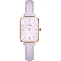 Daniel Wellington NAISTEN KELLO Quadro Lavender Mop 20mm DW00100637 + LAATIKKO (zw521b)