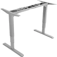Equip 650803, 100 kg, Sähkö, 38 mm/s, 2 jalkoja, Muovi, Terästä, Harmaa