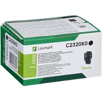 Lexmark C2320K0 musta väriainekasetti - palautusohjelma