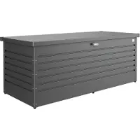 Biohort , Leisuretime säilytyslaatikko 180 metallic dark grey